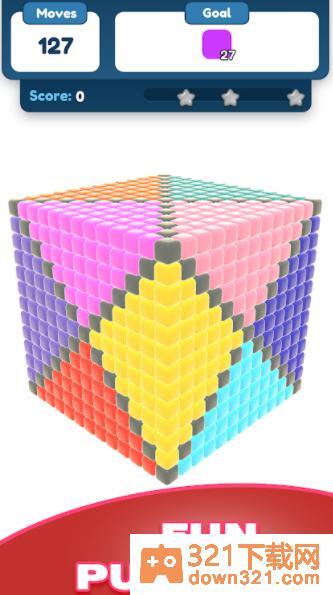 立方体匹配消除3D(CubeMatchBlast3D)安卓版截图3