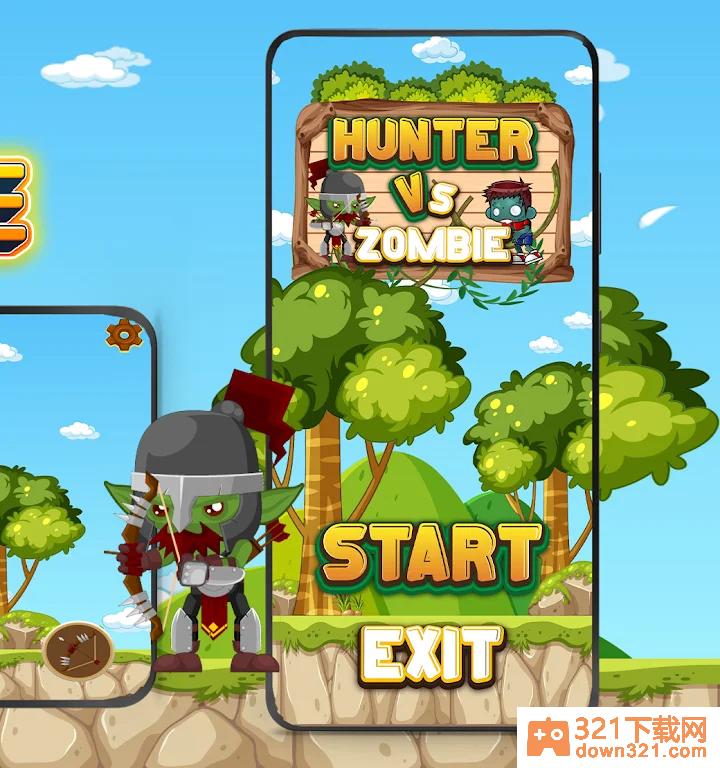 猎人对抗僵尸(Hunter-Vs-Zombie)安卓版截图1