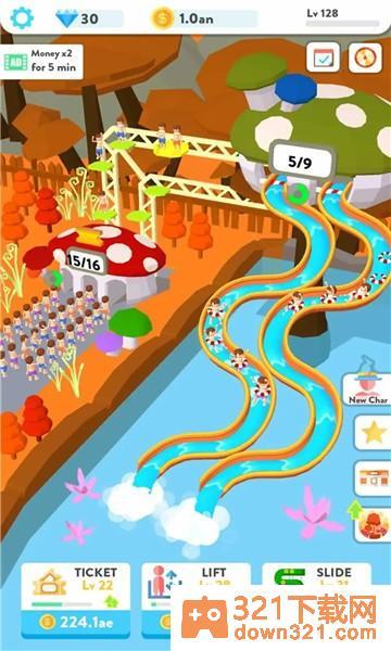 放置水滑梯(Idle Water Slide)手机版截图2