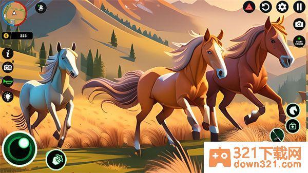 马的历险(Virtual Horse Riding : Horse Games)安卓版截图2