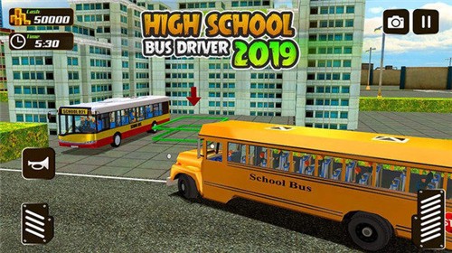 长途巴士真实驾驶(Offroad Bus Game)手机版截图2