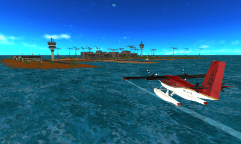 海上模拟飞行2(Flight Simulator 3D: Seaplane 2)安卓版截图1